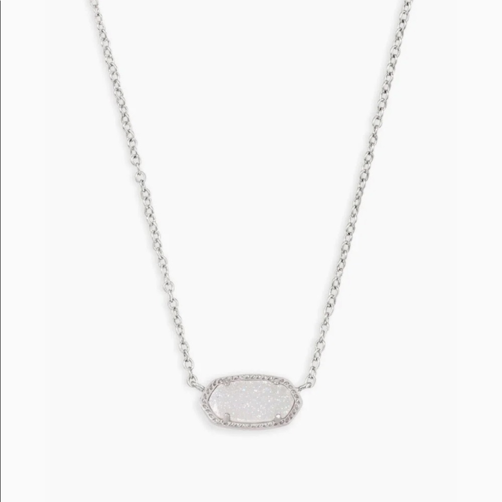 Kendra Scott Elisa silver pendant necklace